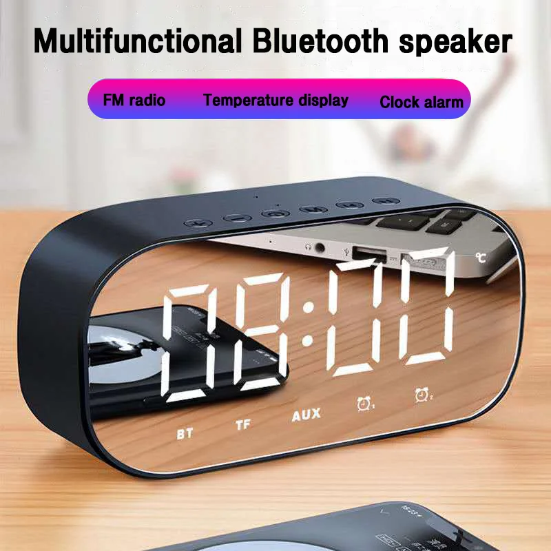 

Megaphone Music Sound Box Radio Bluetooth Powerful Portable Speaker Wireless For Home Mini Smart Sonos Alarm Clock Google Bass