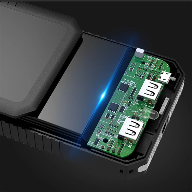 

ALLPOWERS Multi-function Solar Power Bank 15000mAh Large Capacity Mobile Power Bank for iPhone MacBook Xiaomi Air Huawei