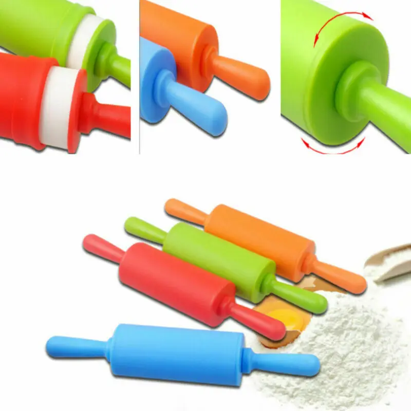 30 см с антипригарным покрытием помадковая роликовая Скалка имитацией миксер для