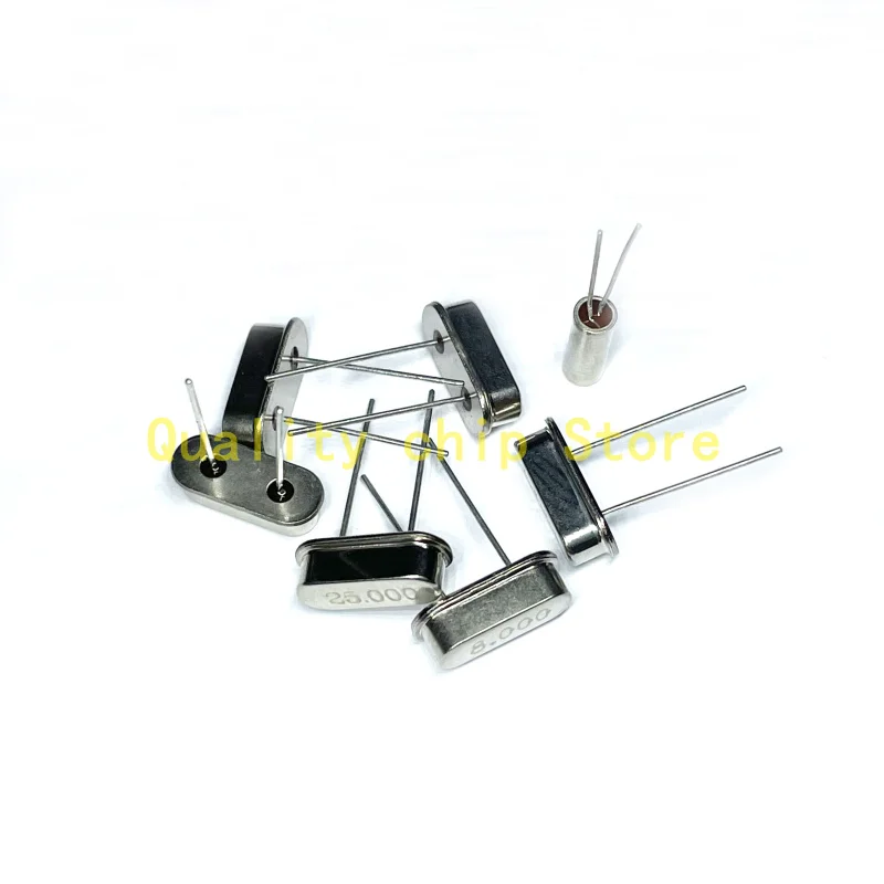 10 шт. 4Mhz 6Mhz 8 МГц 12 16 20 24 32 768 K Кварцевый резонатор пассивный генератор HC49S 000 - купить