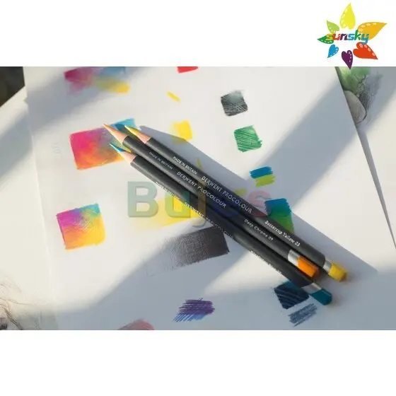 Цветные карандаши derbeen цветные Procolour рисование искусство металлическое олово