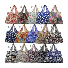 Складные женские сумки для покупок, новая модная Водонепроницаемая вместительная складная сумка с принтом, Экологически чистая многоразовая сумка для продуктов, тоут 2020