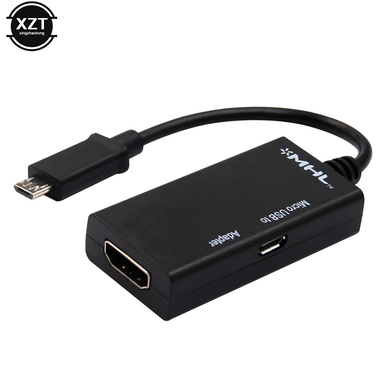 Микро-USB 2,0 5 Pin MHL к HDMI-совместимый кабель HD 1080P для Samsung HTC SONY Android HDMI-совместимый микро USB HDTV адаптер