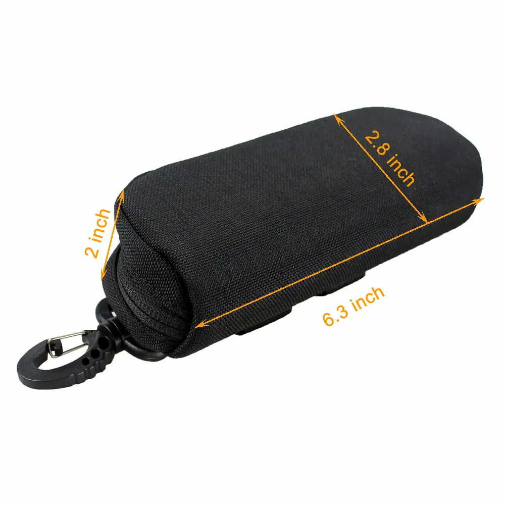 Тактические Молле очки ударопрочный защитный футляр Портативный Открытый