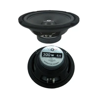 2pcslot 6 5inch midbass car speaker 300w 4 ohm vehicle auto audio woofer mid range woofer loudspeakers diy sound system