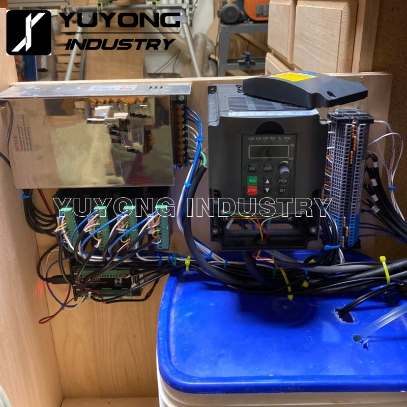 DDCS V2.1 V3.1motion control system set 3-axis 4-axis cnc controller, emergency stop electronic handwheel support G code