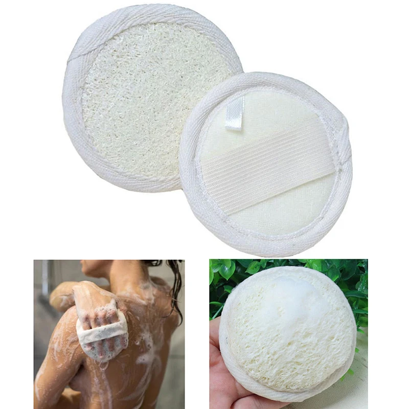 

Bath Body Shower Sponge Scrubber Natural Loofah Luffa Loofa Bathing Massage Body Brush Scrubber Clean Dish Exfoliating Gloves