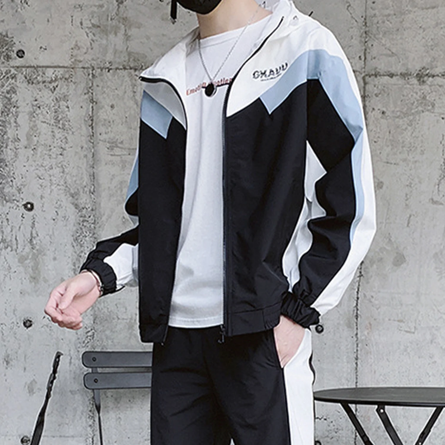 Современные спортивные повседневные мужские комплекты весна 2020 спортивная