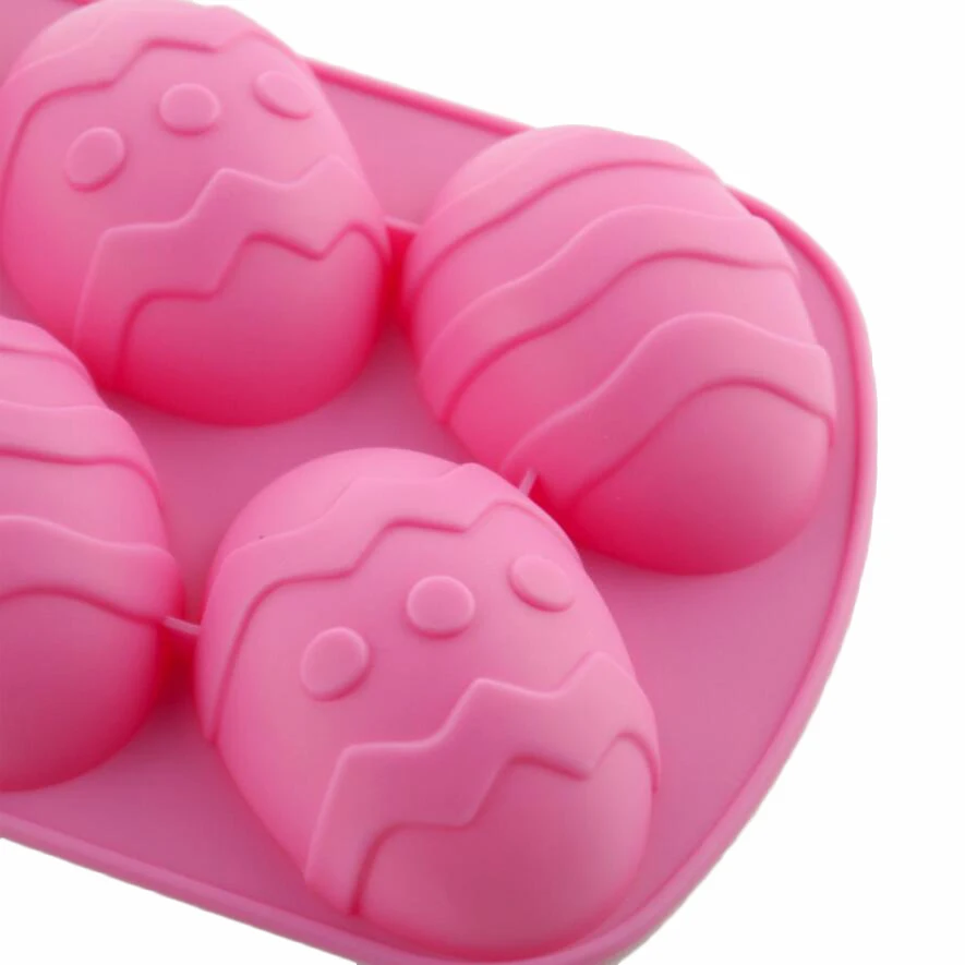 Форма для выпечки пасхальных яиц с 6 отверстиями силиконовые инструменты