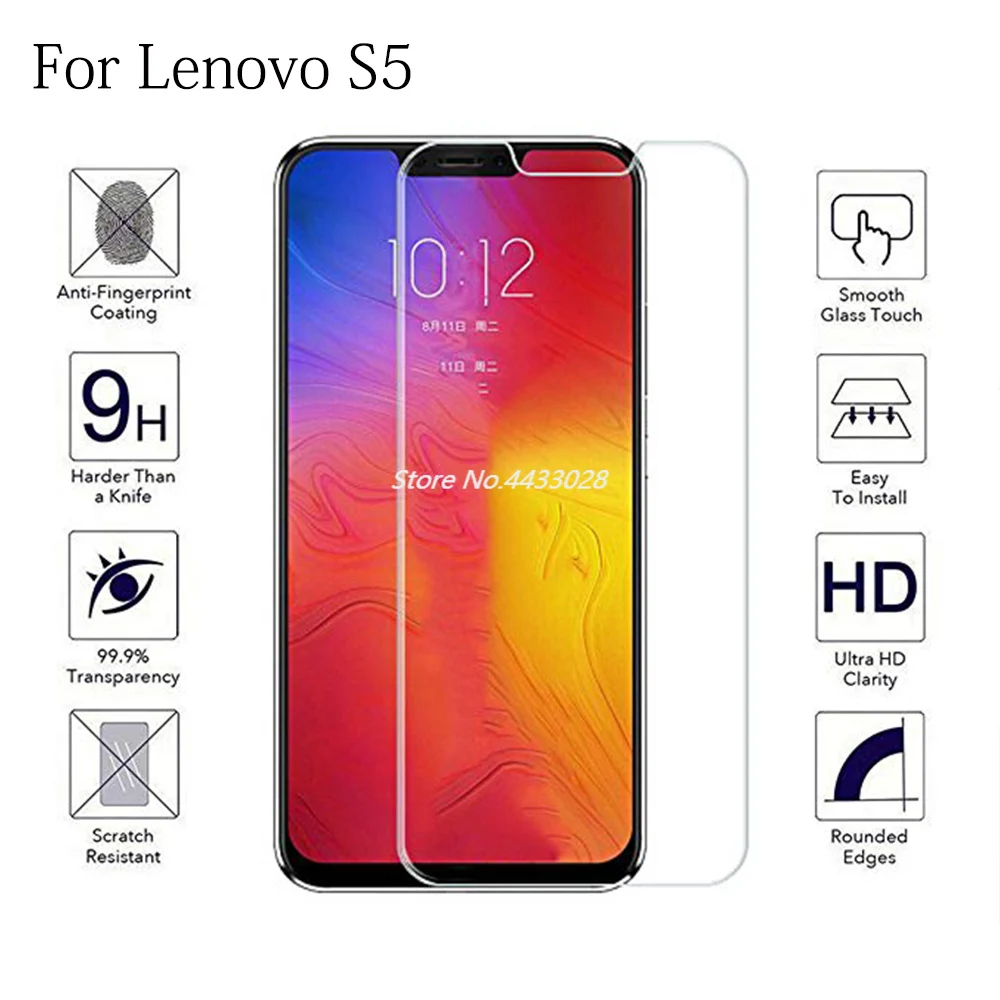 Закаленное стекло для телефона Lenovo ZUK Z5 полное покрытие от клея защита экрана 6 2