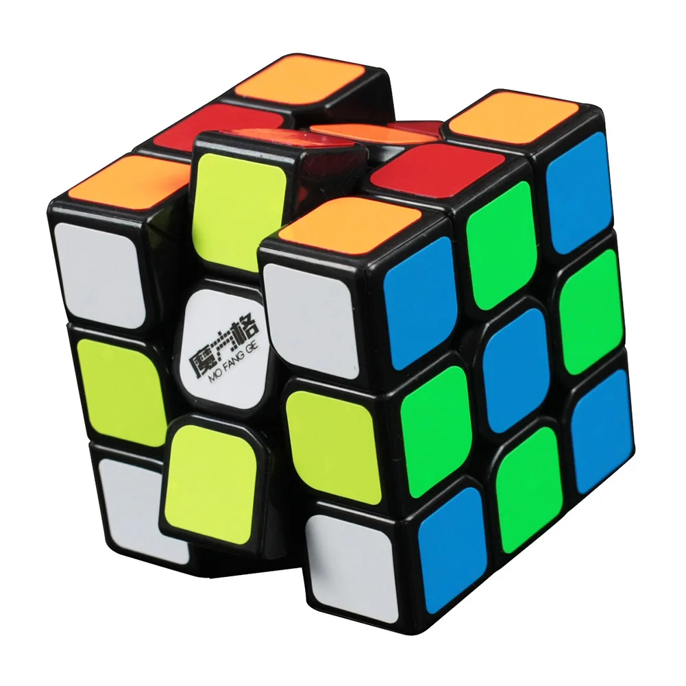 Кубик магический Qiyi 3x3x3 3 кубик головоломка профессиональный скоростной