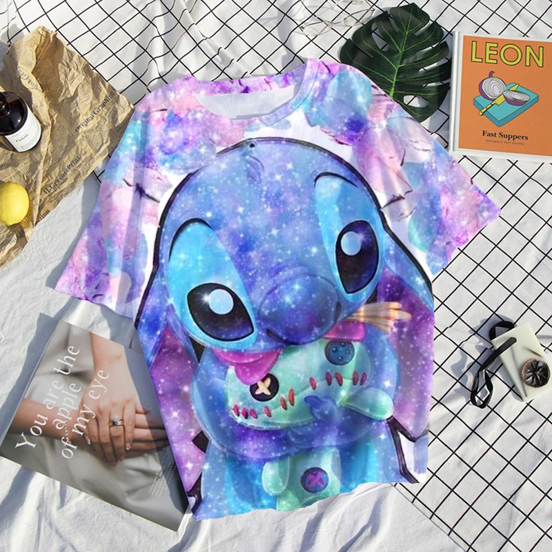 Женская летняя футболка с коротким рукавом в стиле Харадзюку |