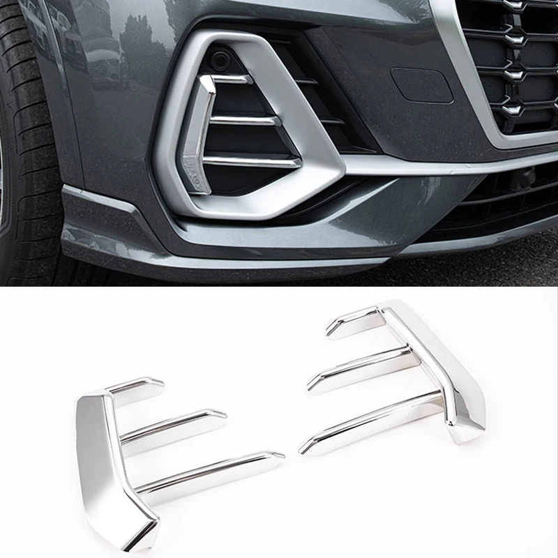 

2 шт., наклейки на переднюю фару автомобиля, для Audi Q3 F3 2019 2020
