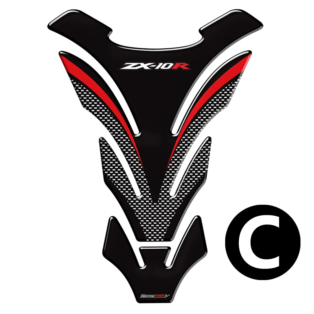 

Для Kawasaki NINJA ZX10R ZX-10R Tankpad 3D мотоциклетная защитная наклейка на бак
