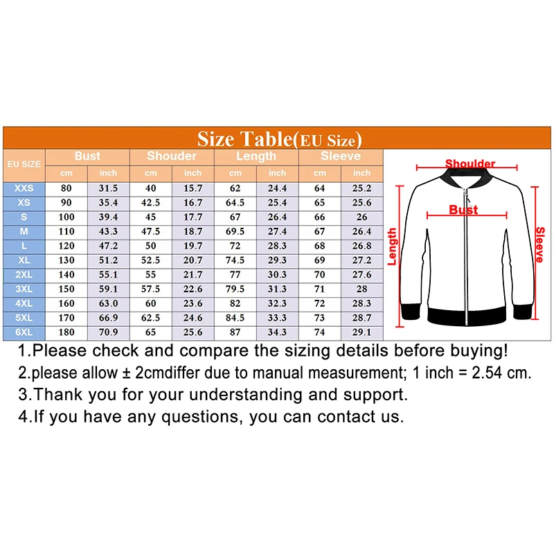 Куртка IFPD мужская на молнии с 3D принтом длинным рукавом размера плюс весна-осень