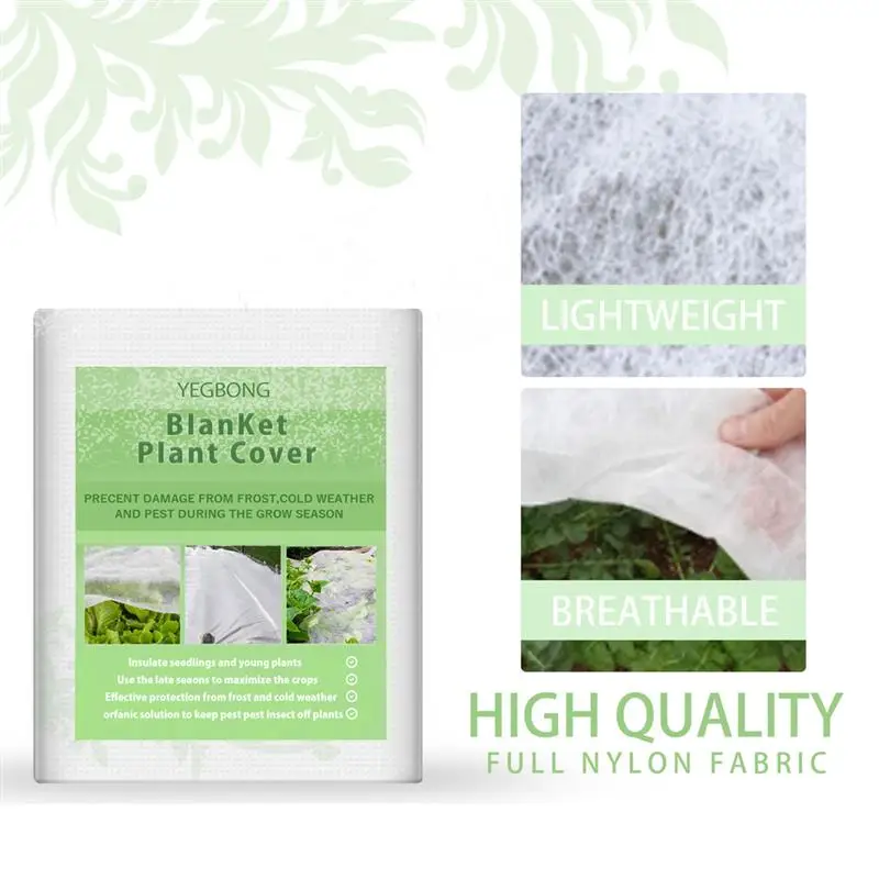 

Non-Woven Plant Protective Cover Anti-Freeze Floating Row Cover Garden Plant Cover Winter Frost Protection
