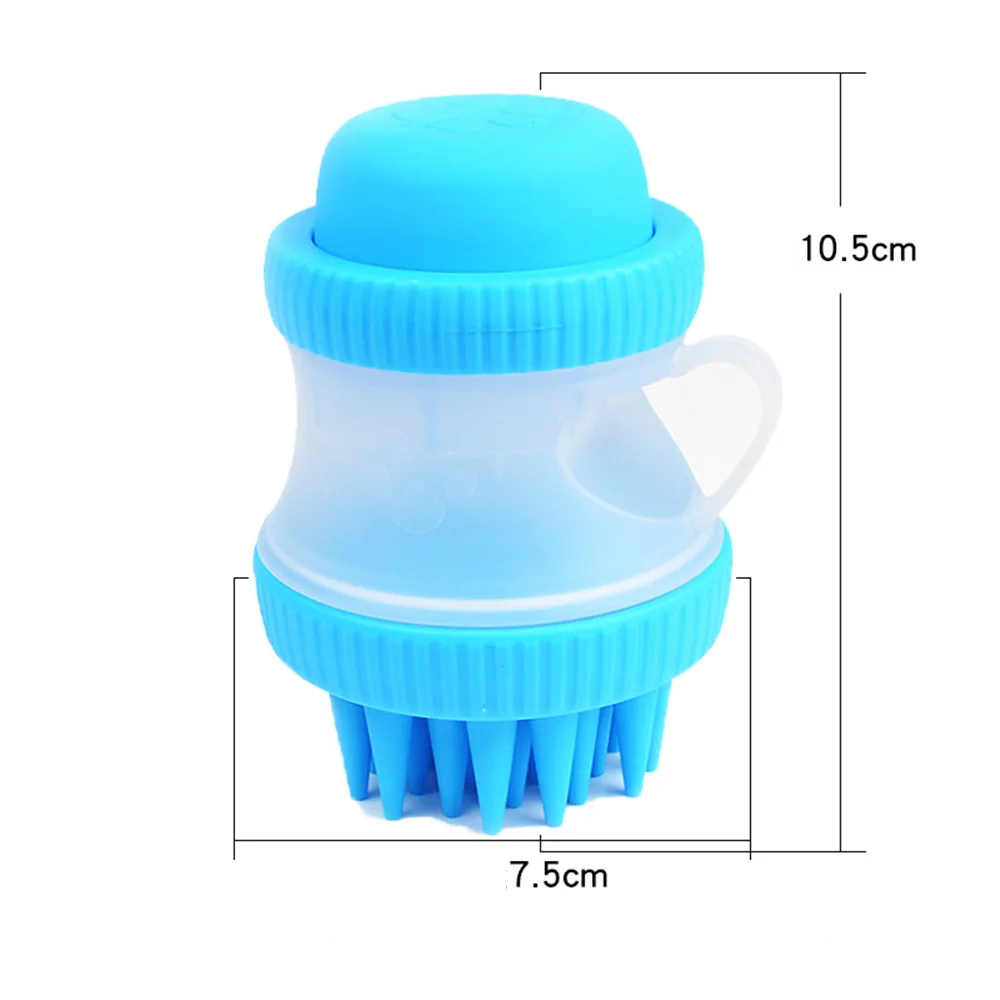 Щетка для мытья собак и щенков многофункциональный инструмент душа силиконовый
