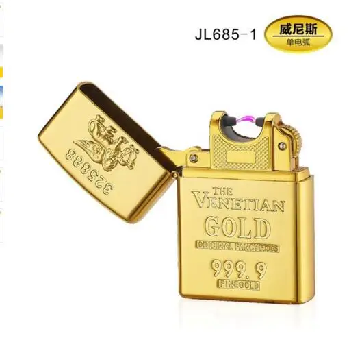 7 single arc USB дуговые зажигалки зарядка ветрозащитная металлическая зажигалка истребитель танк войны в форме креативного табака курительная зажигалка - Цвет: 7 single arc