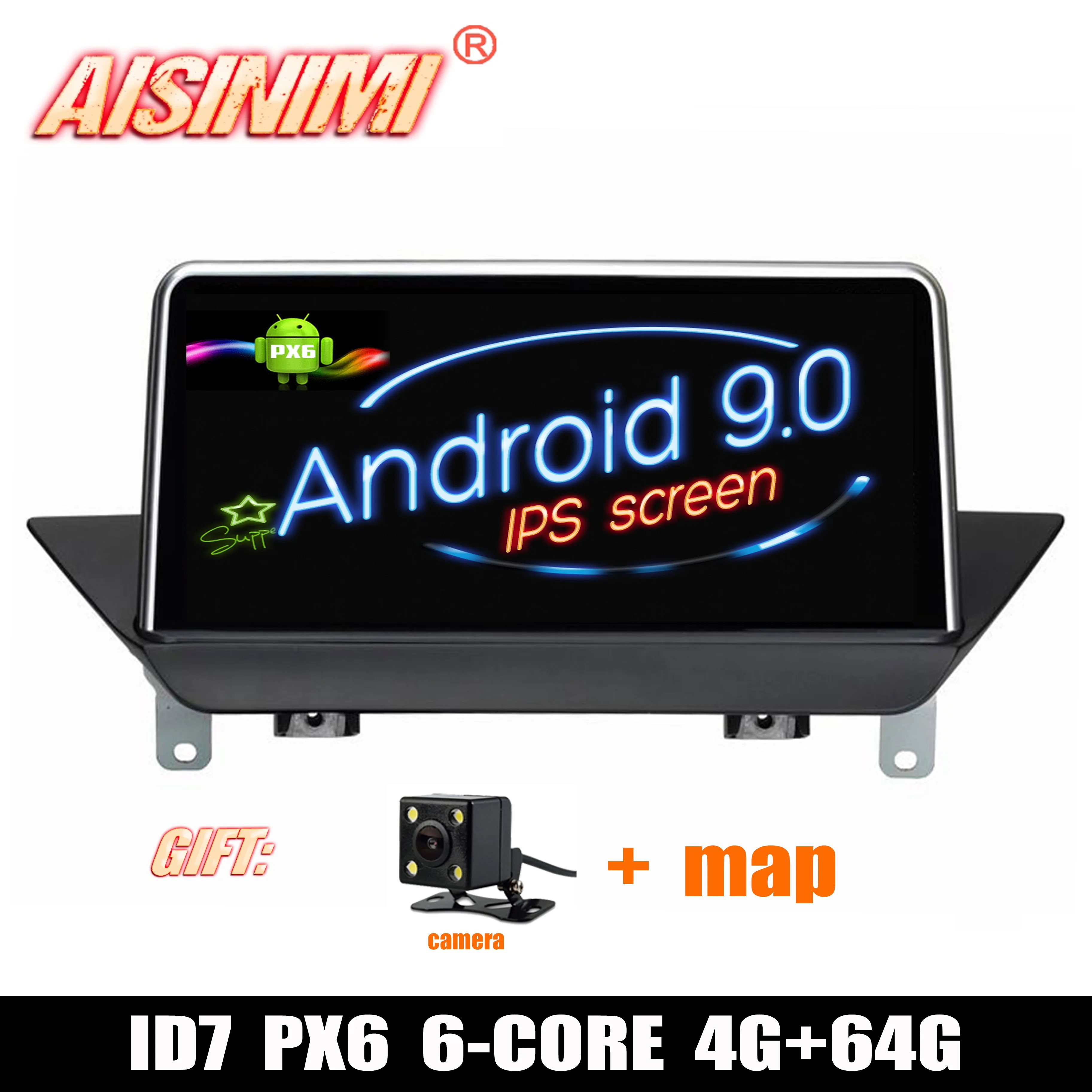 Android 9 0 ID7 4G 64G Автомобильный Dvd Navi плеер для BMW X1 E84 2009 2010 2011 2012 2013 2014 2015 аудио gps