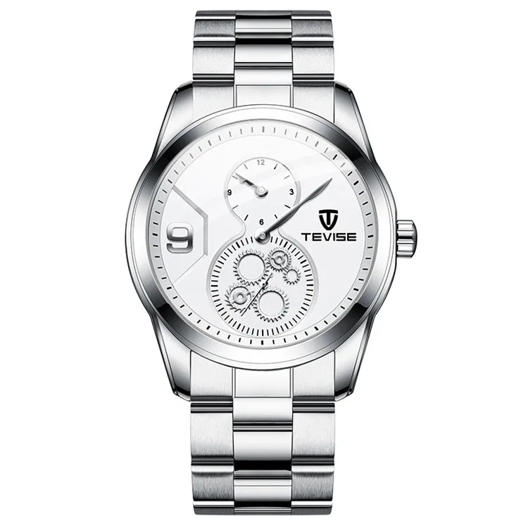 

2021 new men's mechanical watch simple and atmospheric fashion brand luxury stainless steel mechanical watch -Q44