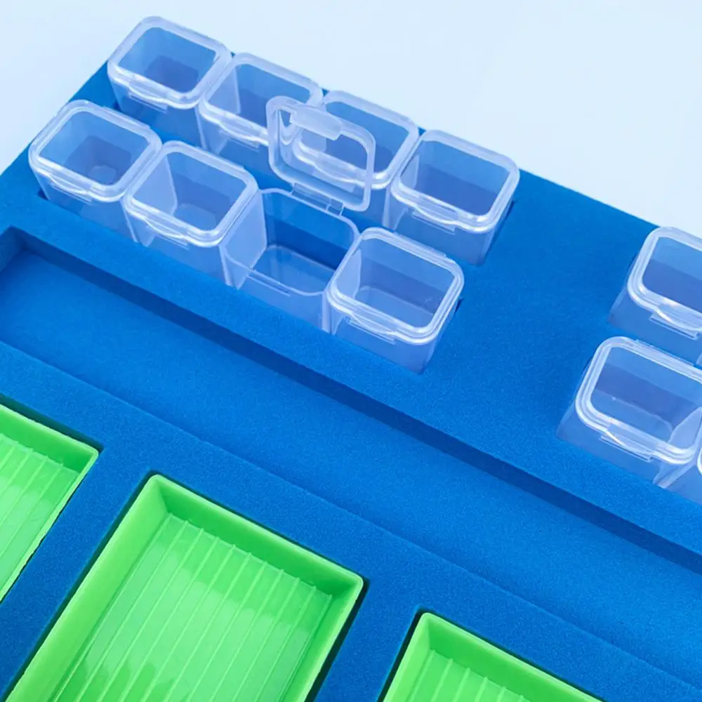 

DIY Diamond Painting Tool Set for Handmade Diamond Embroidery Include Point Drill Wheel Pen Holder Film Tray Pen Drill Tray Arti