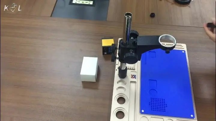 kailiwei mobile phone integrate repairing large working base platform workbench for stereo video microscope free global shipping