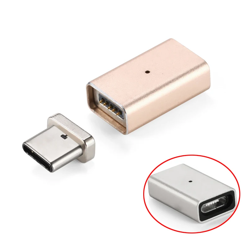 Магнитный адаптер с Micro USB Мама на Type C папа зарядное устройство для SAMSUNG S10 + Note 8 S9