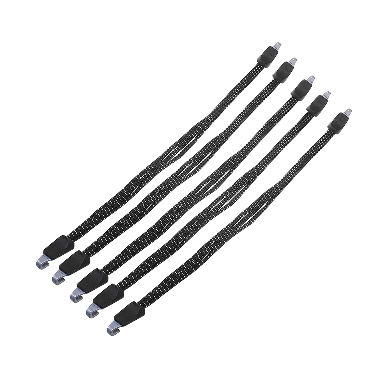 

5pcs 3 In 1 Tension Belts Portable Multipurpose High Elasticity Accessories Camping Durable Bicycle Luggage Strap With Hook