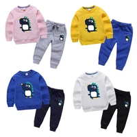 toddler baby boys clothes 2020 autumn boys clothes dinosaur t shirtshorts 2pcs outfits sport suit kids clothing for boys sets