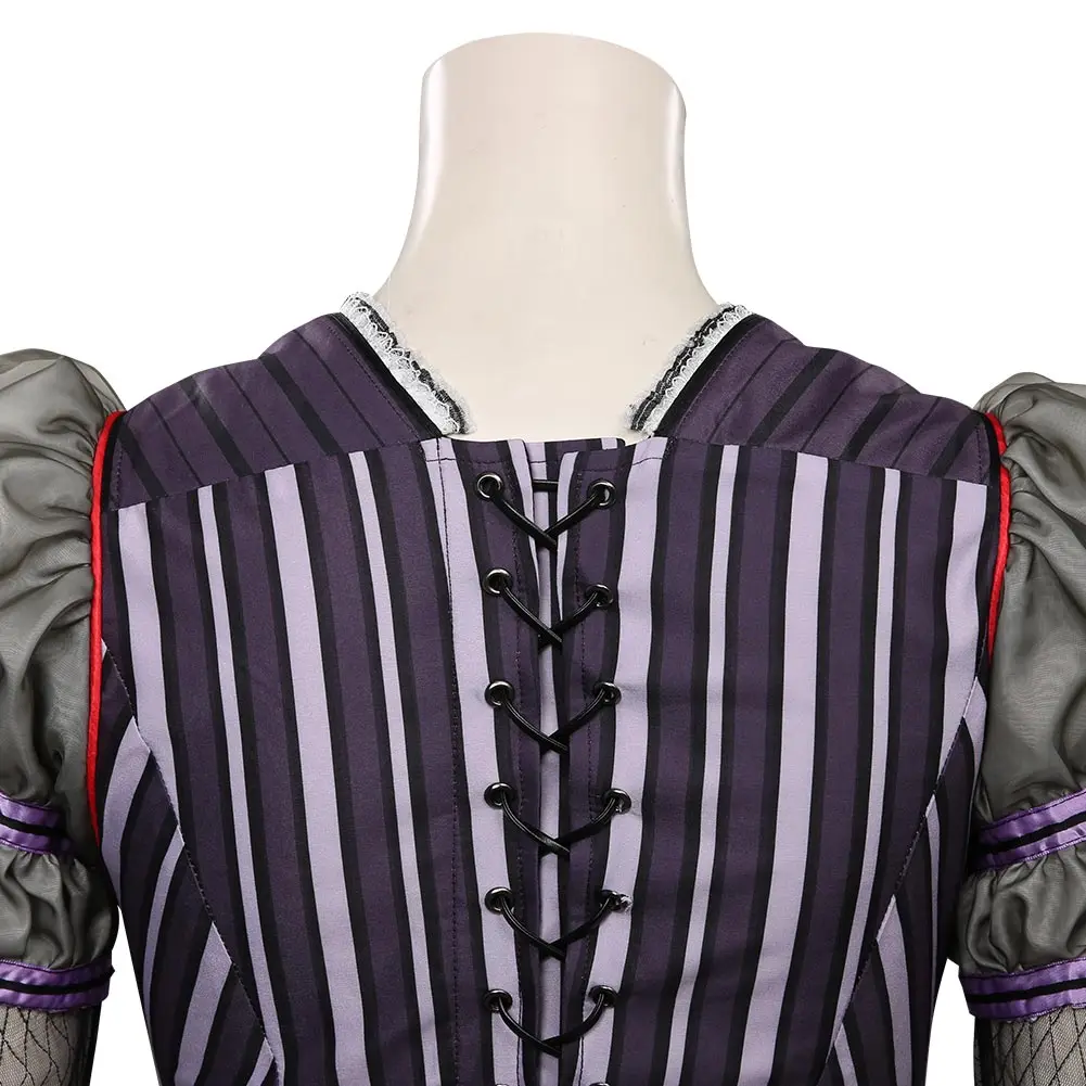 

Lemony Snickets A Series of Unfortunate Events Violet Baudelaire Cosplay Costume Dress Outfits Halloween Carnival Suit