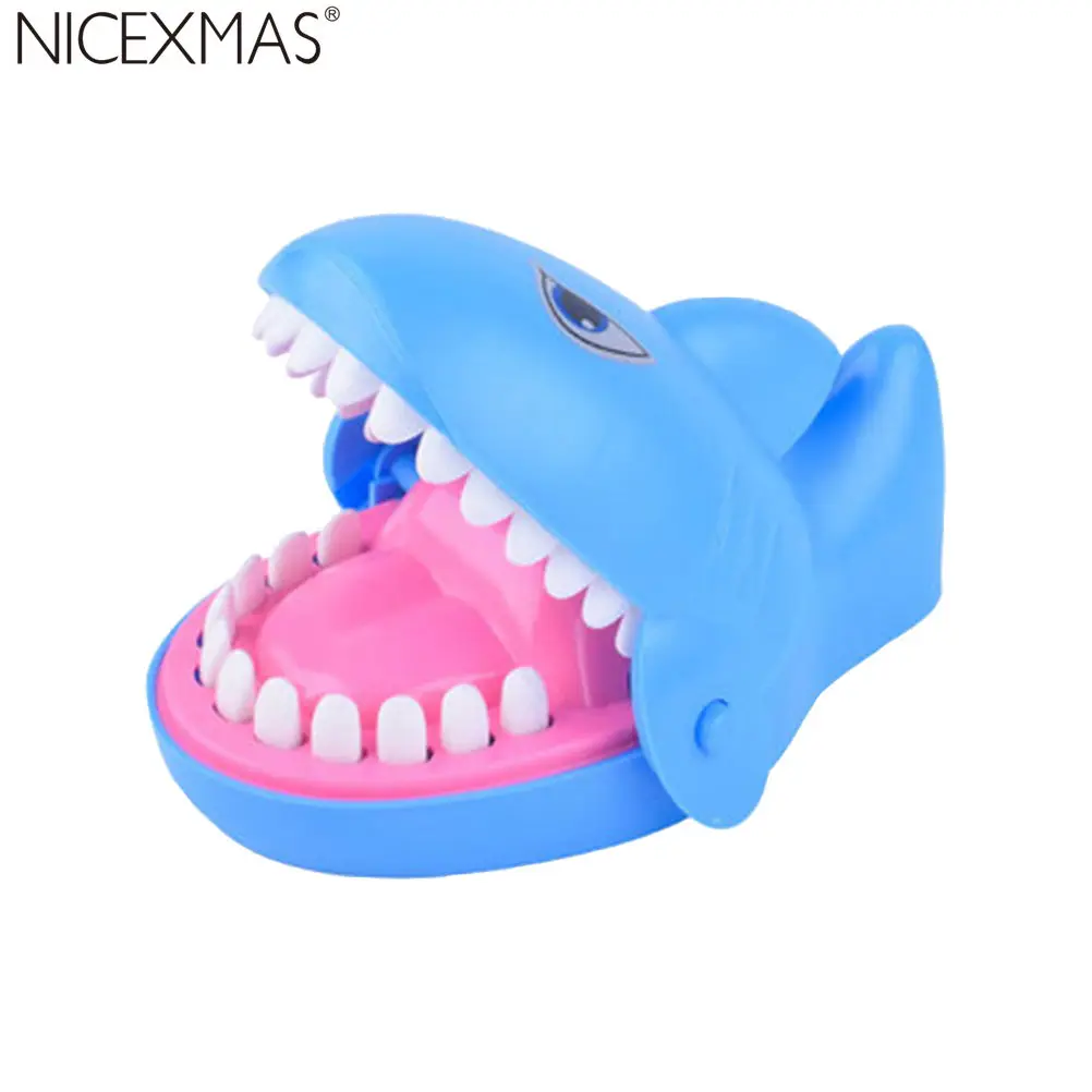 Палец собак и кошек Акула Творческий Шуточный трюк зуба игра интерактивные