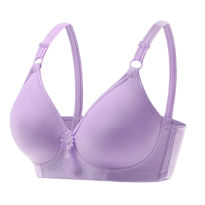 

Hot 3/4 Cup Thin Underwear Small Women's Bra Plus Size Underwire B C Cup Bralette For Woman Tube Top Bh 36 80 38 85 90