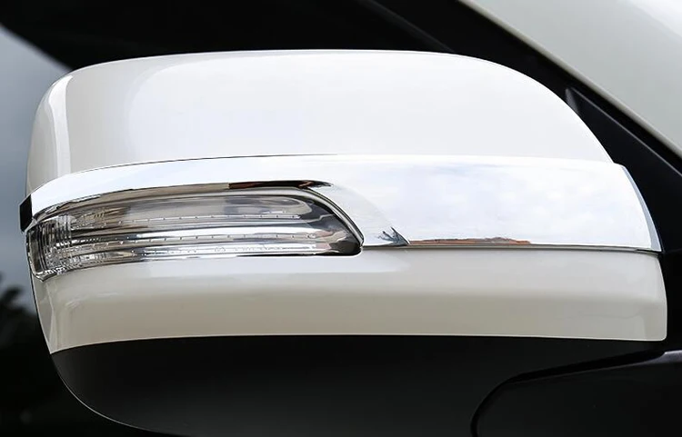 Накладка зеркала заднего вида 2 шт./компл. для Toyota Land Cruiser Prado FJ 150 2010 - 2016 аксессуары