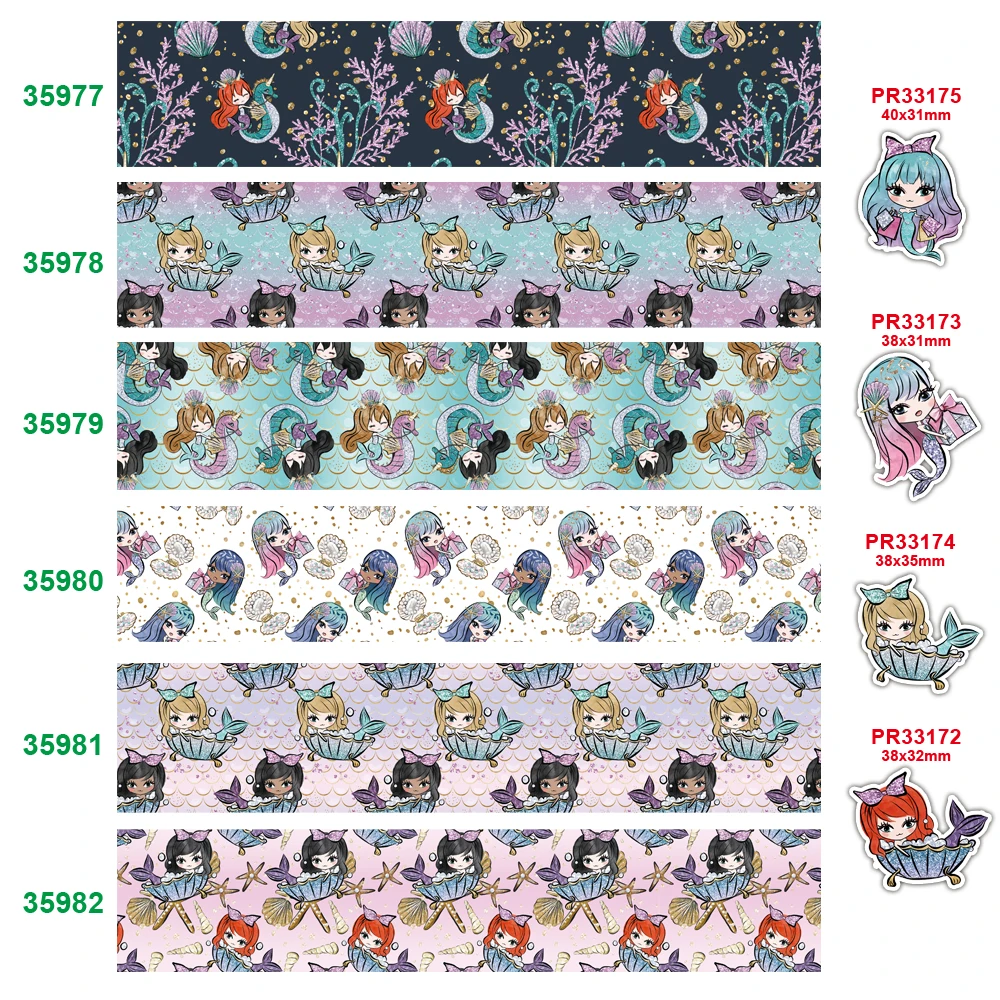 3 дюймовая лента с принтом Корсажная Цветочная 35977|Ленты для шитья| |