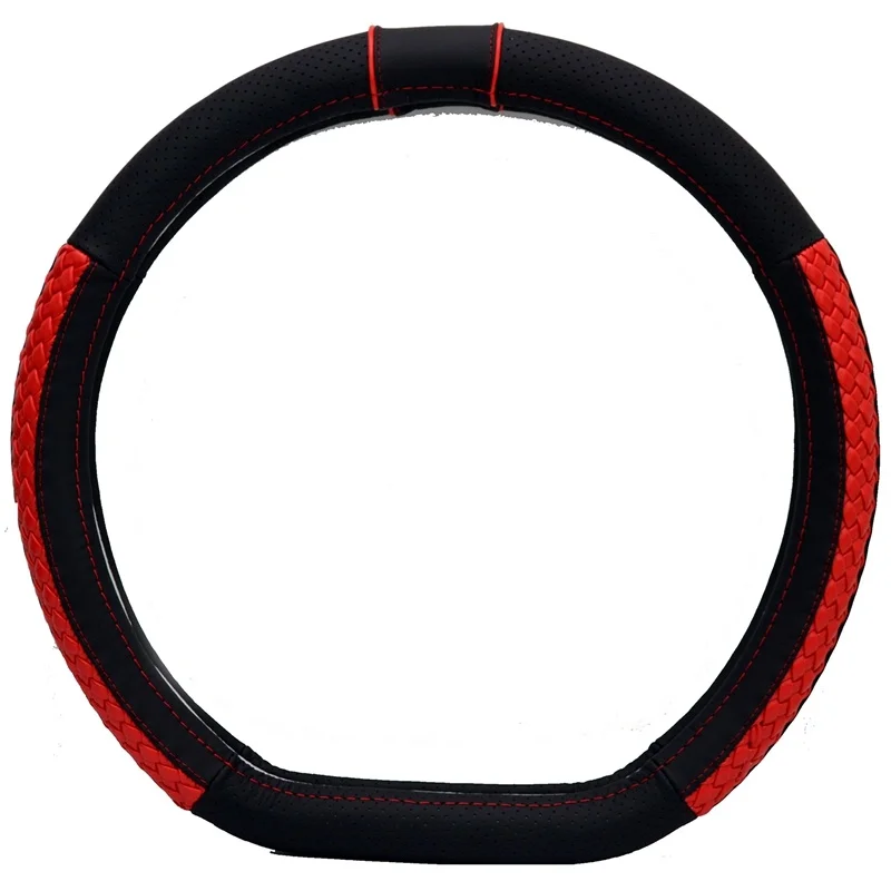 

Sports Ice Silk Breathable Non-Slip Steering Wheel Cover for Most Shapes with A Diameter of 38cm Auto Parts