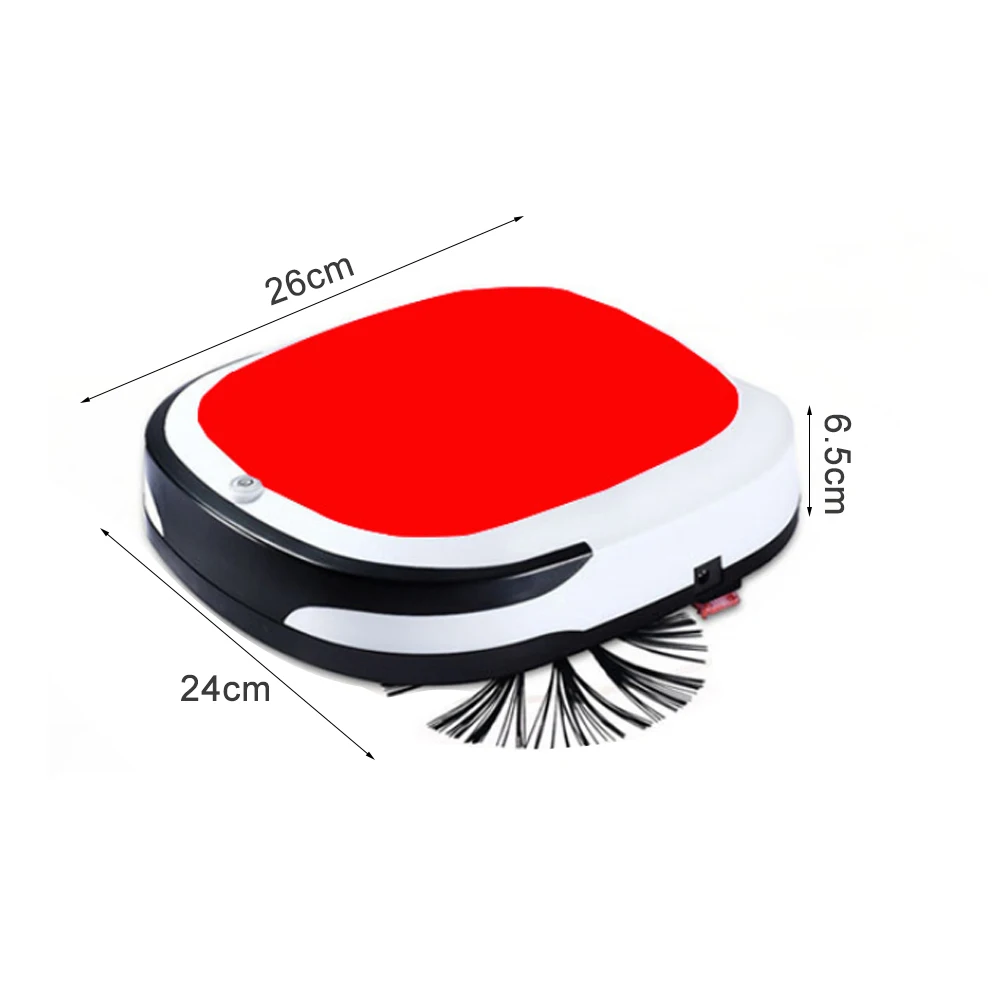 Умный робот-пылесос 2000PA перезаряжаемый 3 в 1 сухая и влажная подметальная машина