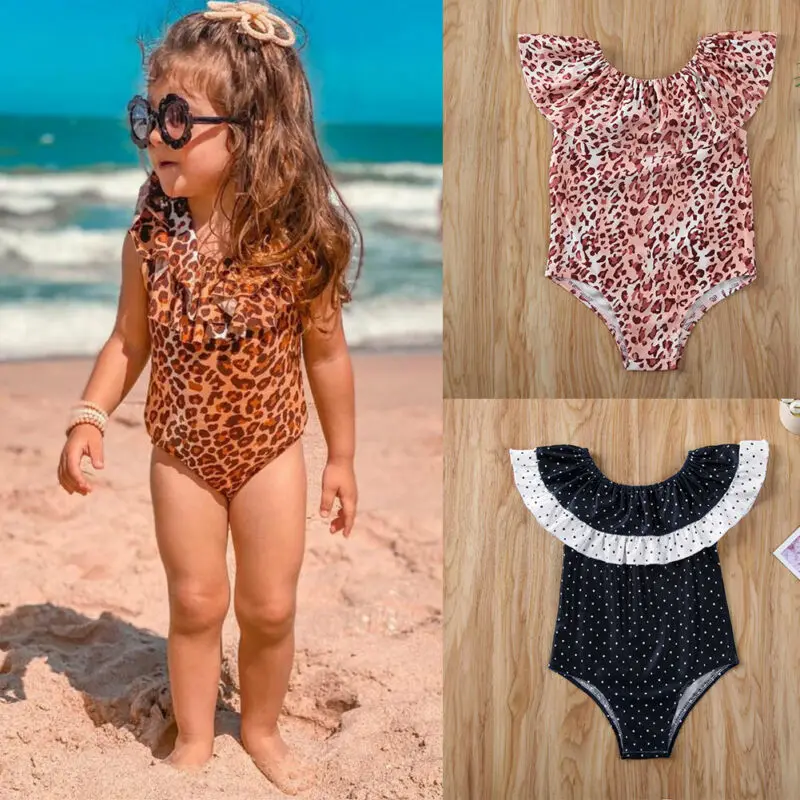 Новинка 2020 года одежда для купания девочек с открытыми плечами дизайнерский