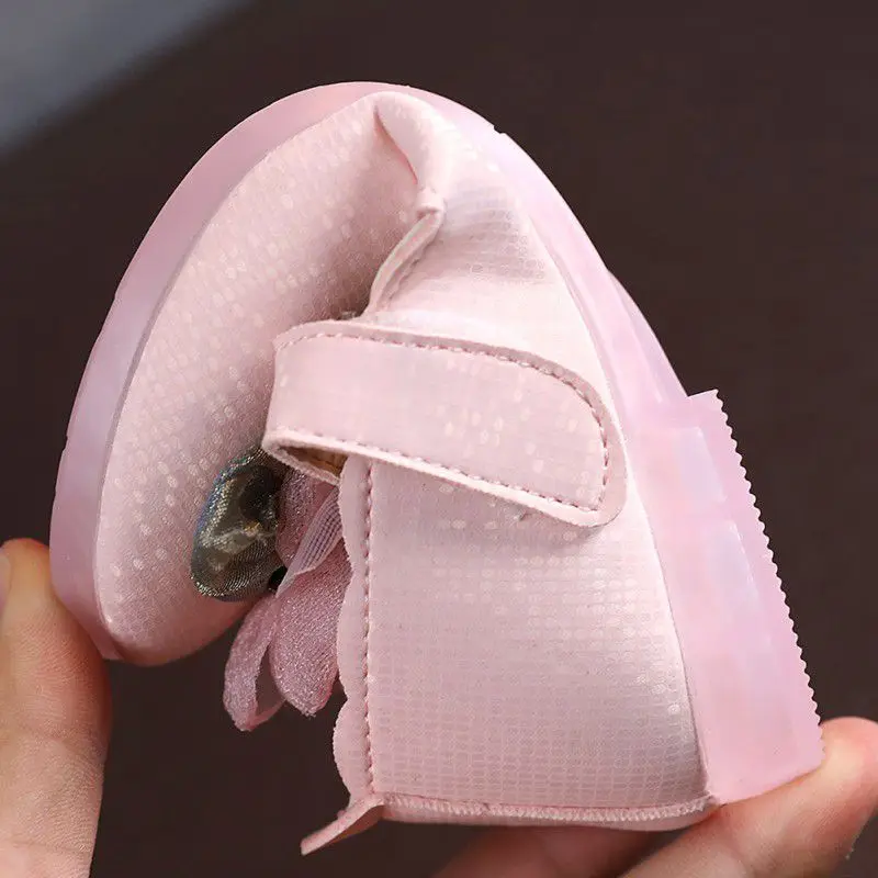 Осенняя обувь из искусственной кожи для маленьких девочек симпатичная стильная