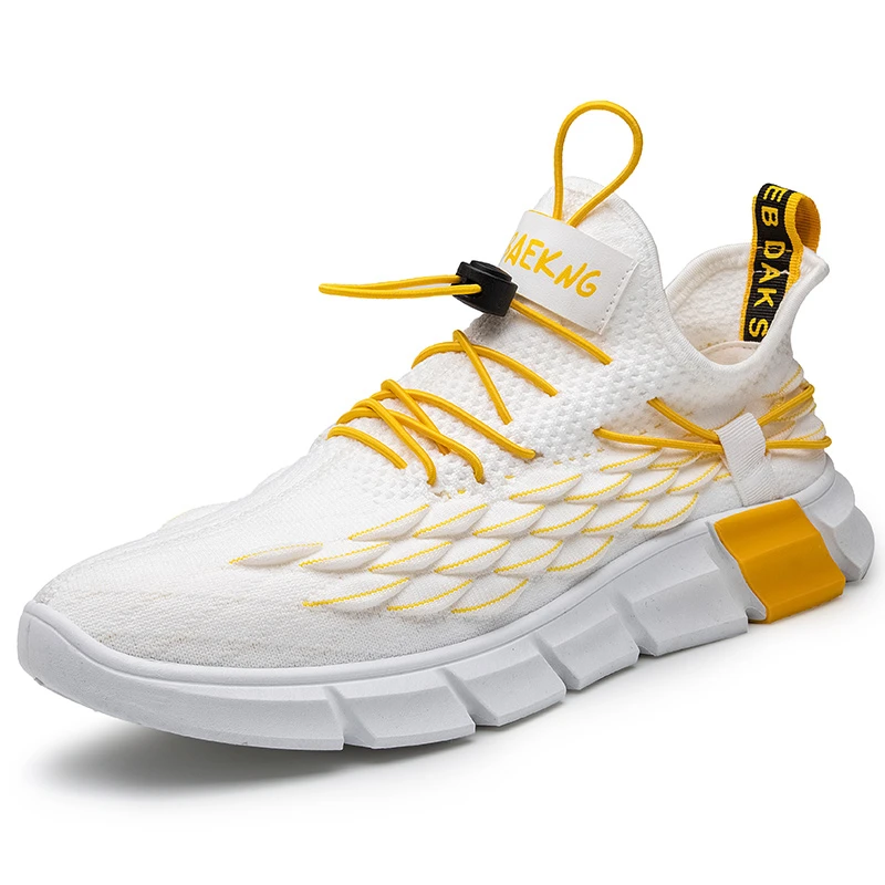 

Men's Sneakers Shoes For Men Spring Sports Outdoor White Mans Footwear Walking Lace Up Breathable Masculino Male Casual Shoes