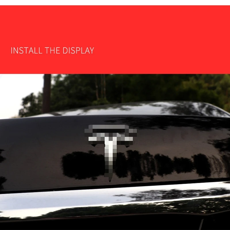 

Car 3D metal sticker for Tesla model 3 X S logo Car Rear Trunk Emblem Badge window body Decals decoration stickers accessories