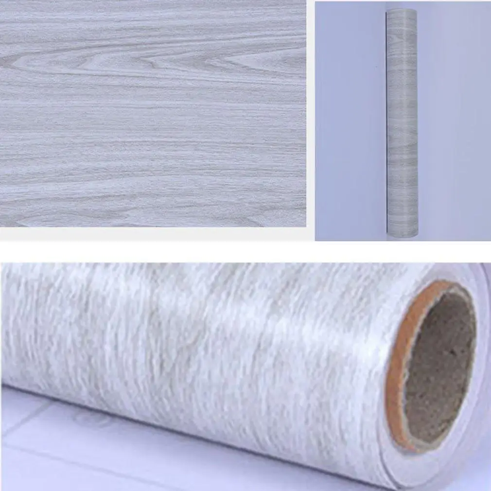 10 метров/рулон водонепроницаемый ПВХ дерево зерновая наклейка домашний