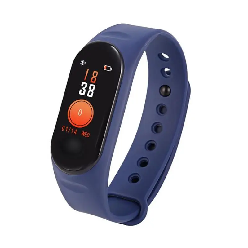 Смарт-браслет M3 с шагомером и монитором кровяного давления женские Смарт-часы