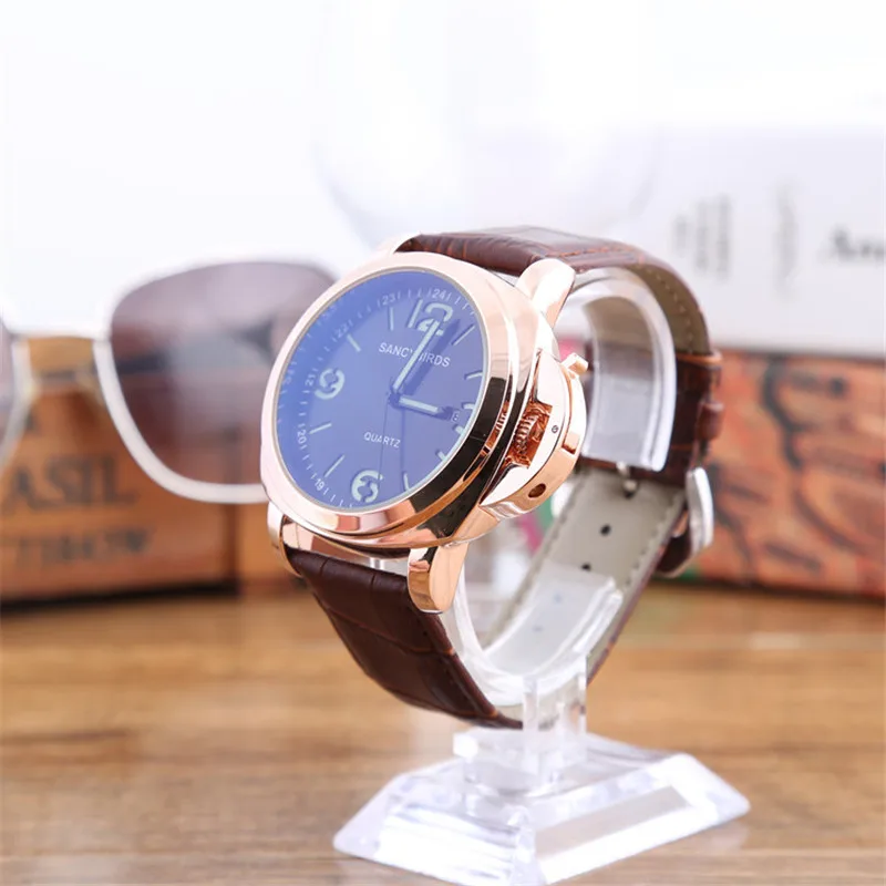 Священные птицы. Мужские часы Роскошные военные светящиеся повседневные