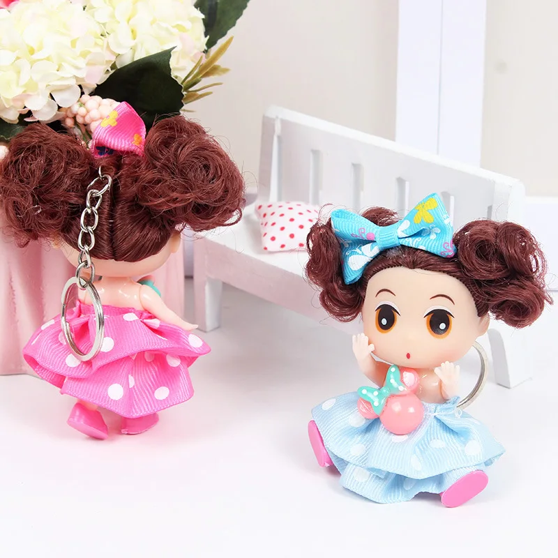 9 см ручная работа мини красочные куклы принцессы маленькая девочка кукла полное