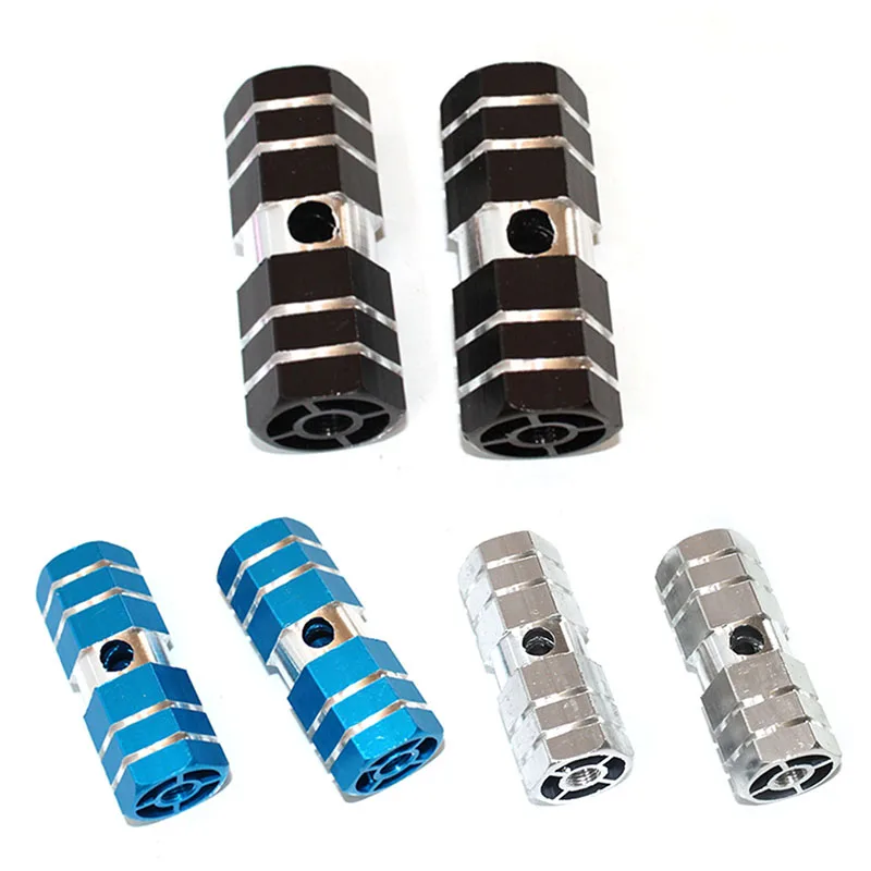 

1Pair Anti-Slip Bike Pedals Aluminum Alloy Axle Foot Rest Pegs BMX Mountain Bike Bicycle Foot Pegs Rear Pedals Bike Accessories