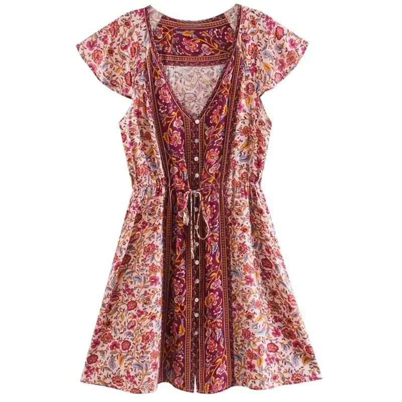 Цыганское Платье в стиле бохо коллекция 2020 года вискозные оранжевые летние