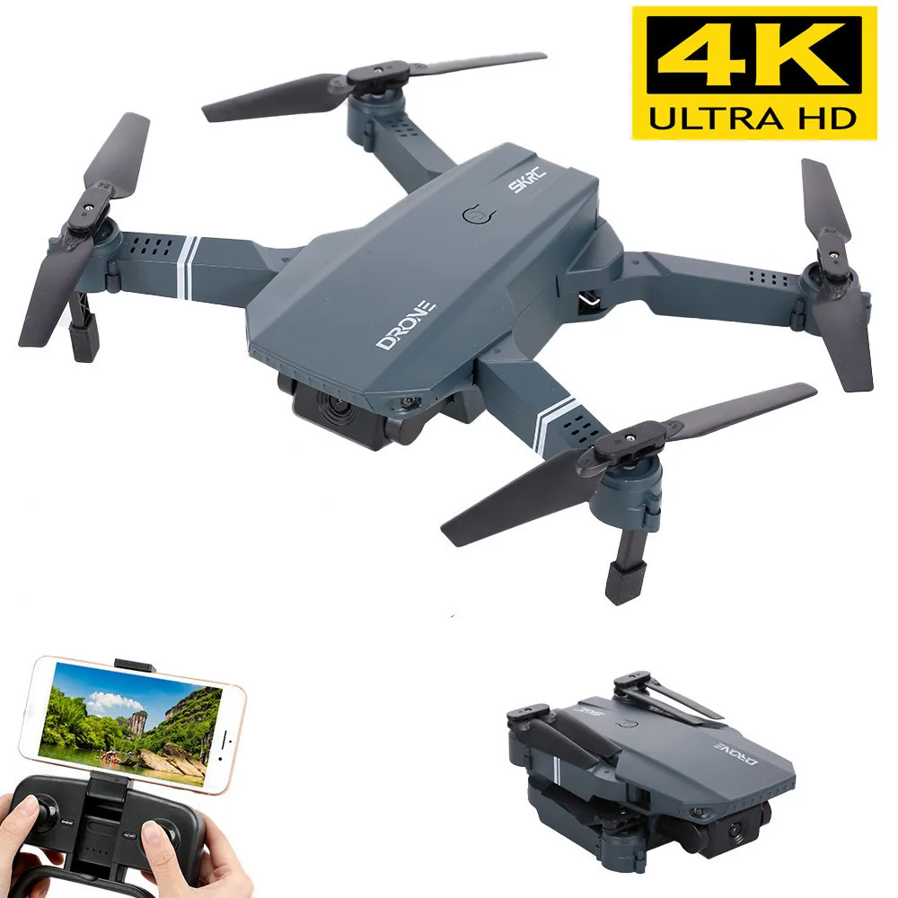 

RC Drone WIFI FPV With Camera HD 4K 1080P 720P Folding Drone RC Quadcopter Altitude hold mode RC Helicopter Aircraft kid Toys
