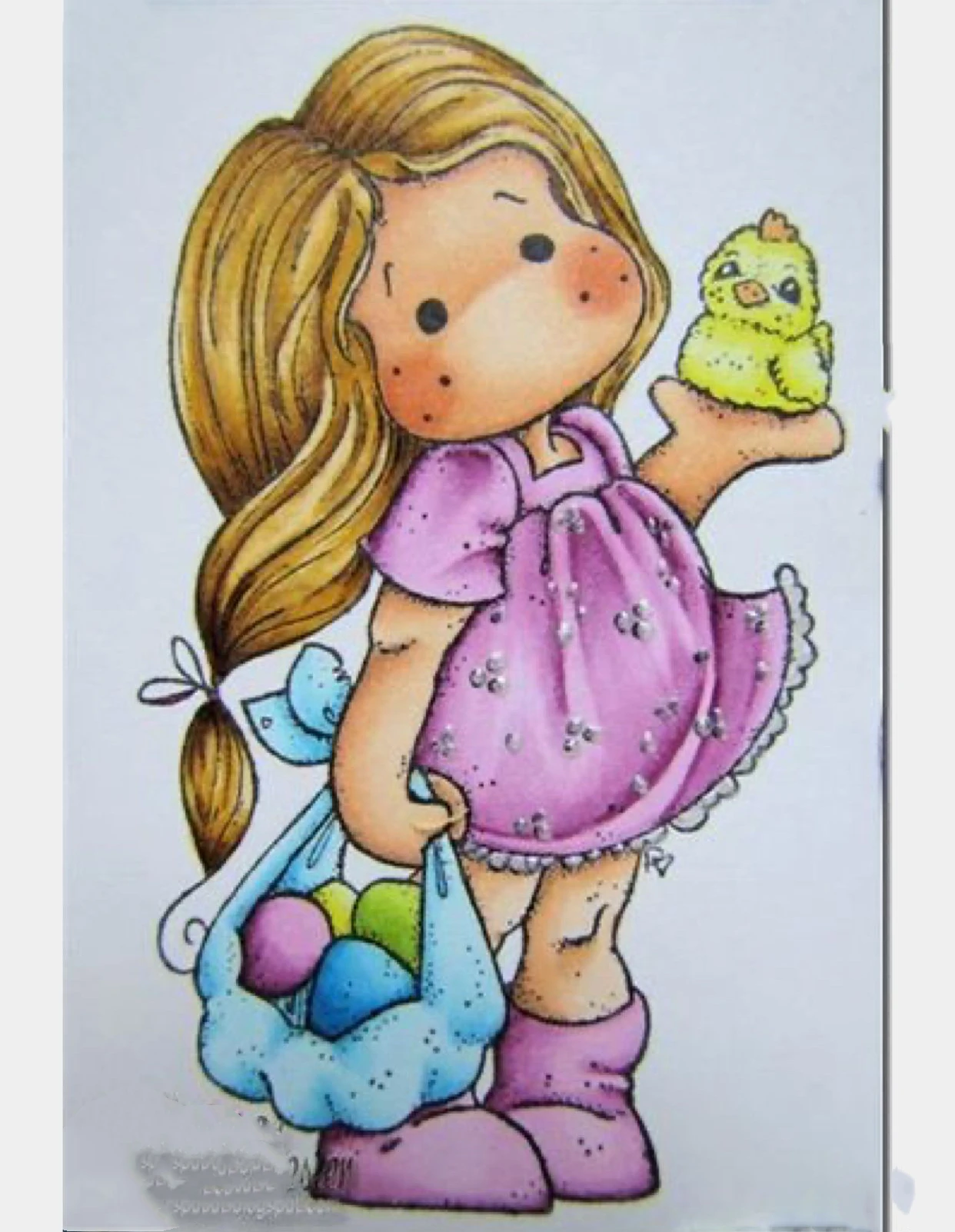 Магнолия штамп с дизайном девочка Скрапбукинг новый алфавит для тиснения