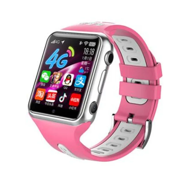 Смарт 4G Удаленная камера GPS Wi-Fi Tracer Finder ребенок студент Google Play Smartwatch видео