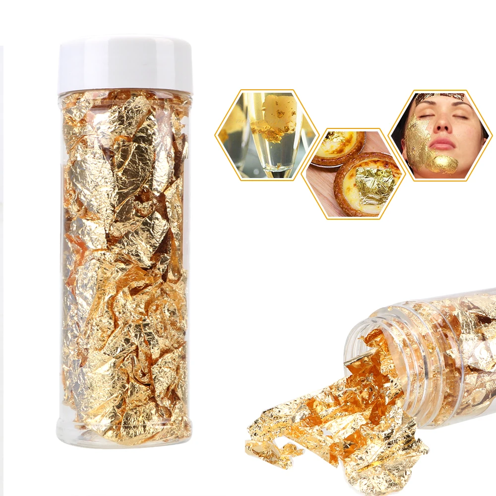 2g Искусство ремесло дизайн имитация лист из золотой фольги фольга ремесла Бумага